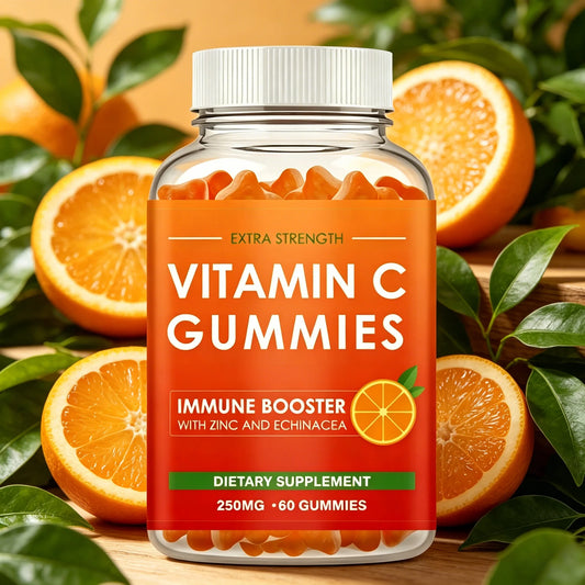 Vitamin C Gummies For Immune Support, Energy And Collagen Production