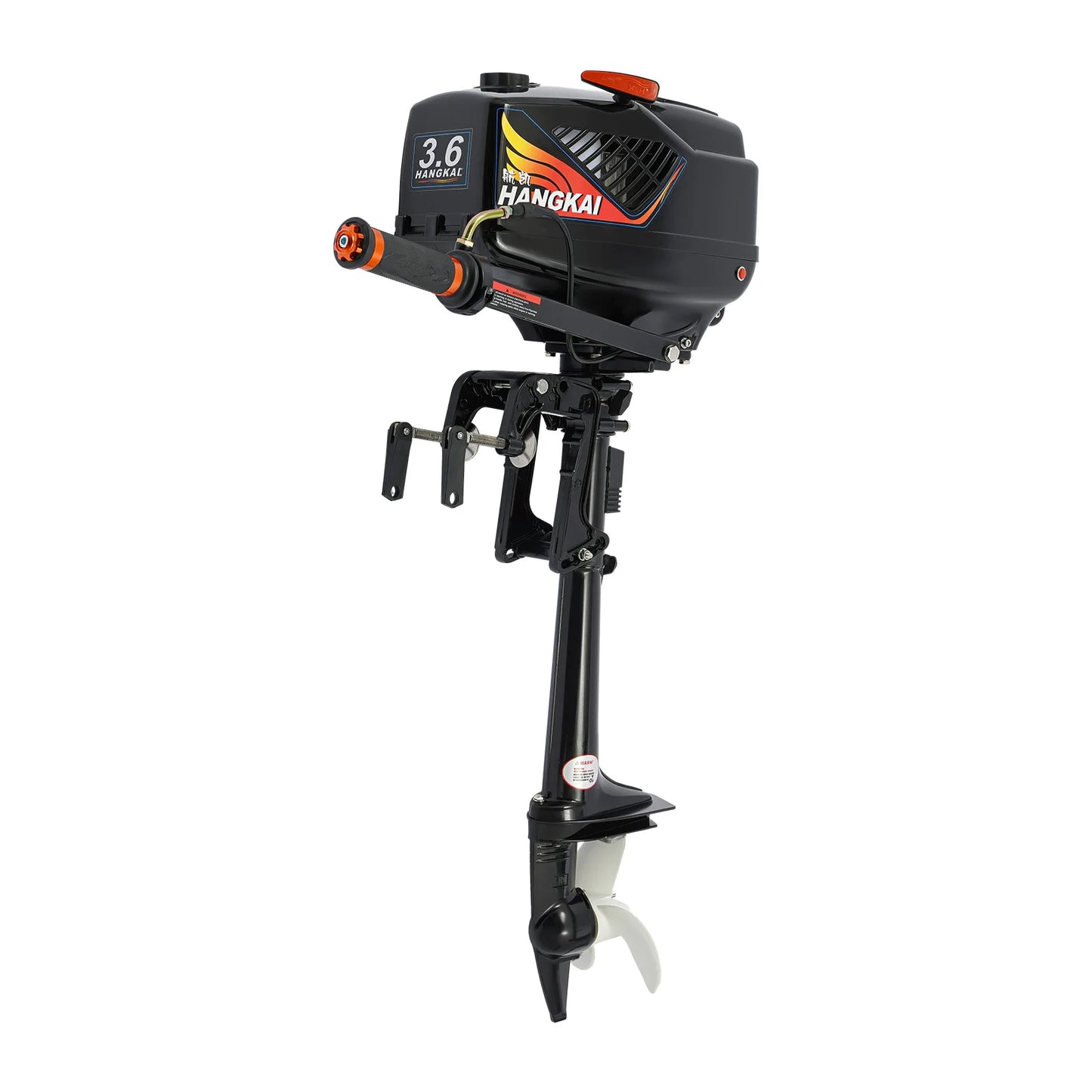 Bymaocar 3.6HP Gas Outboard Motor 2 Stroke Short Shaft For Dinghy Boats