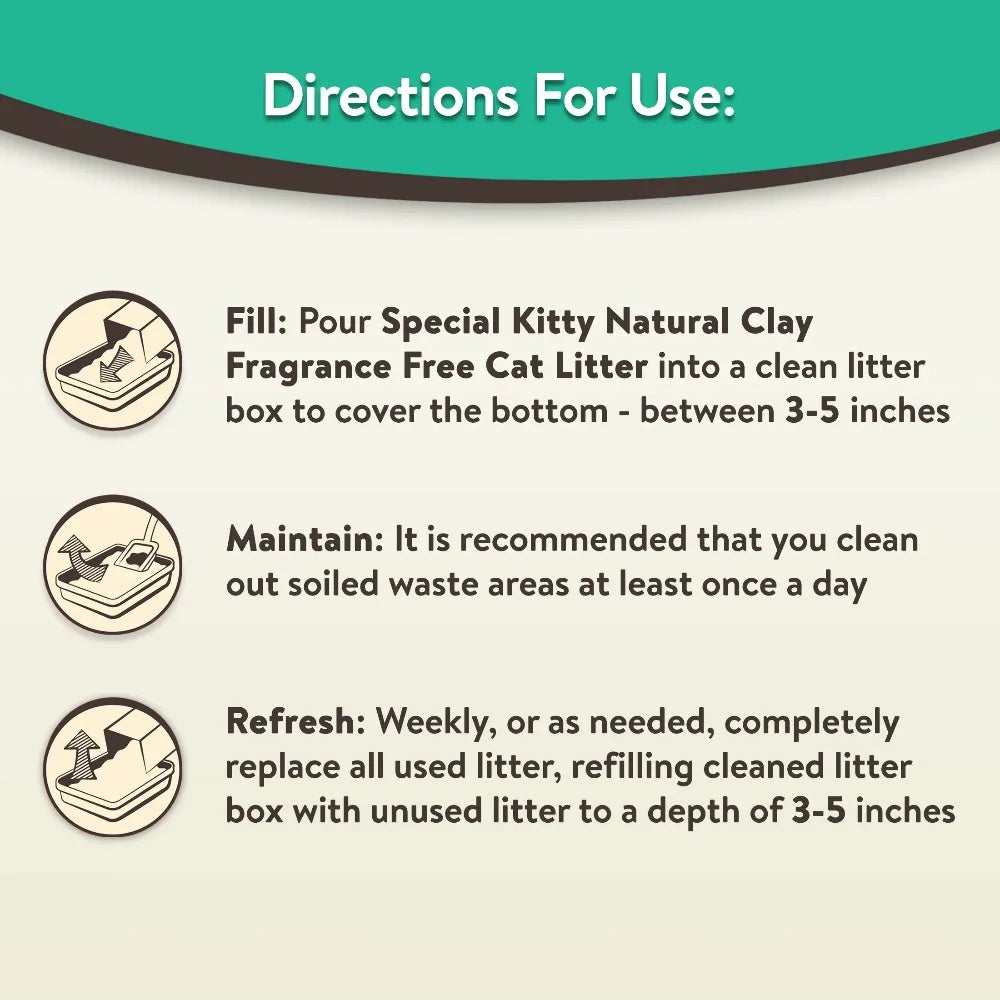Special Kitty Fresh Scent Clumping Cat Litter With Odor Control