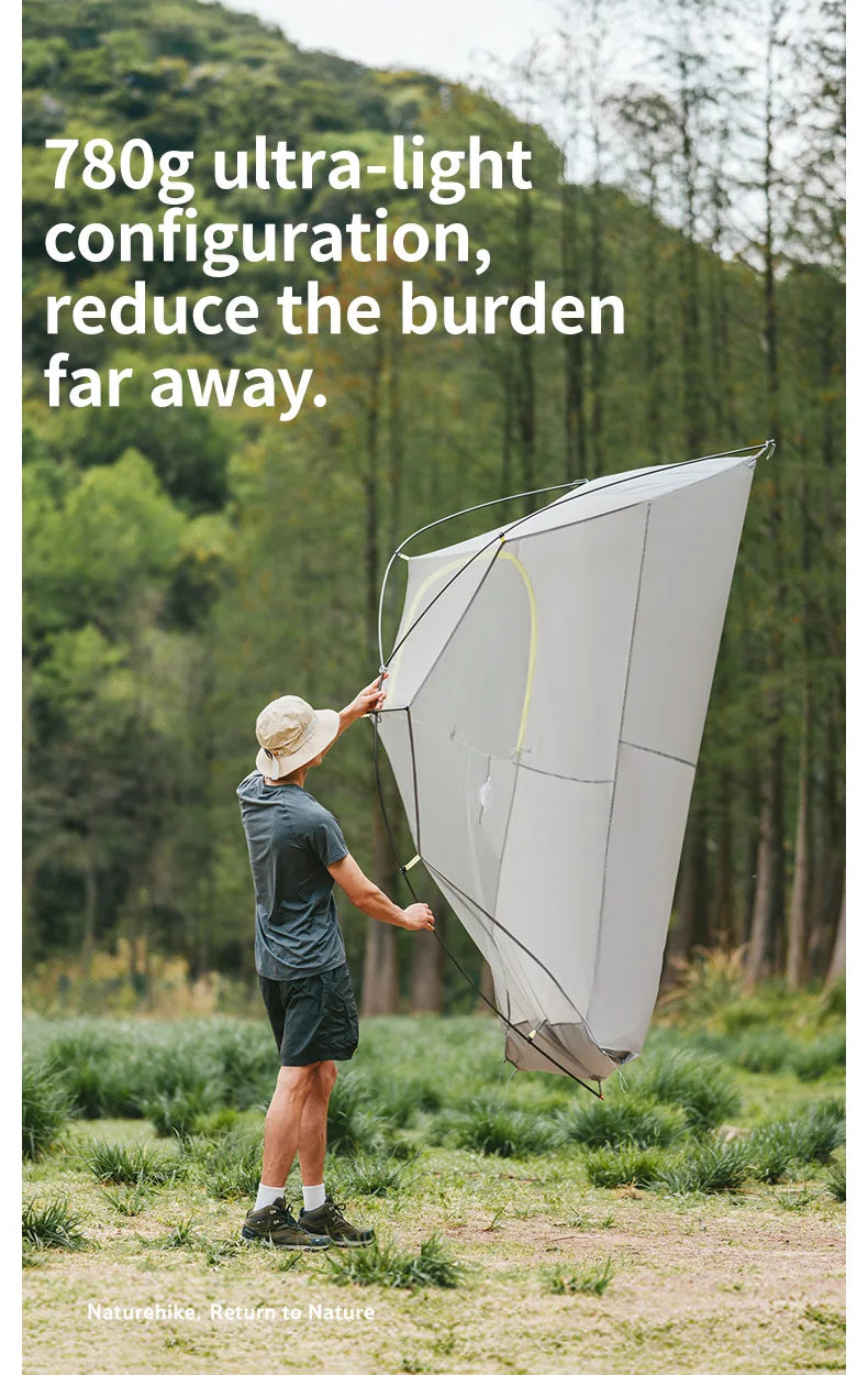 Naturehike Star Trail EXT Ultralight Waterproof Hiking Camping Tent