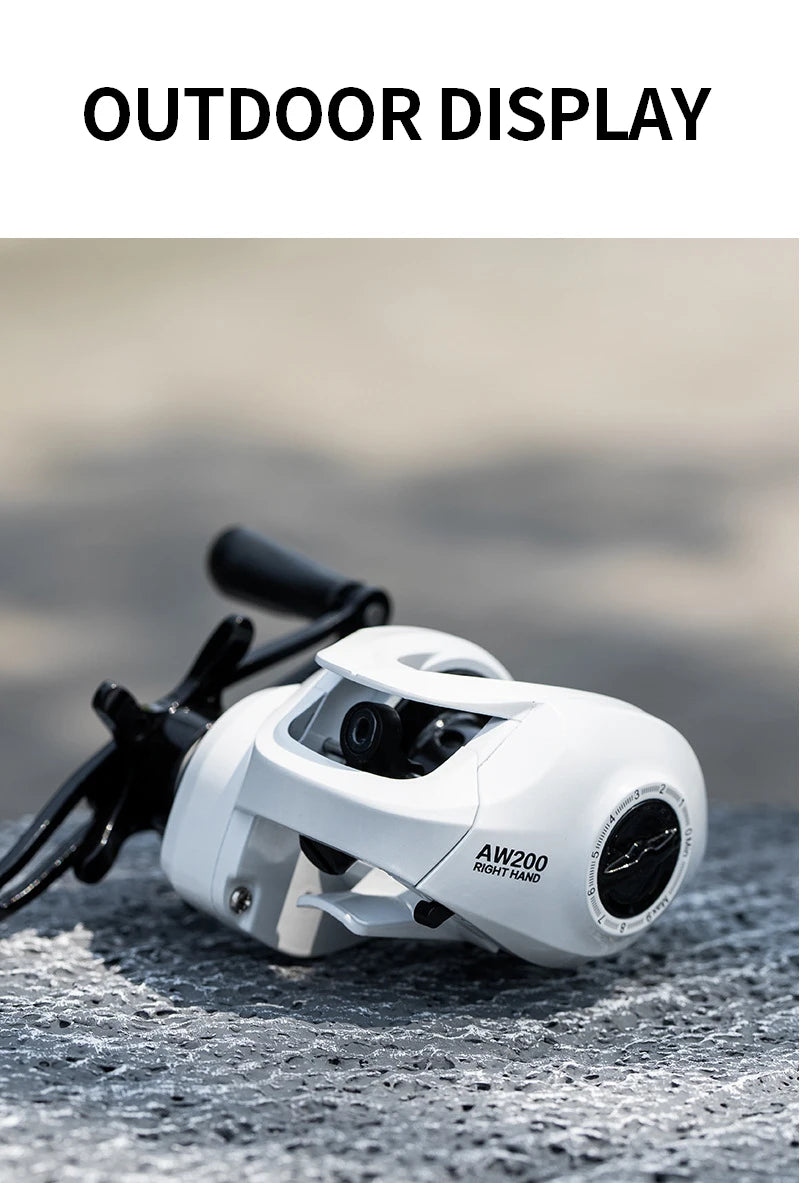 Billings Aluminum Baitcasting Reel For Freshwater Saltwater Fishing