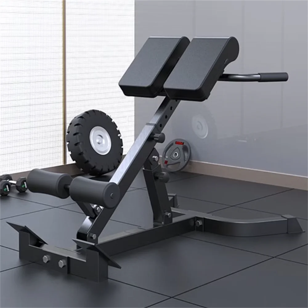 Adjustable Folding Roman Chair Back Extension Bench For Home Gym