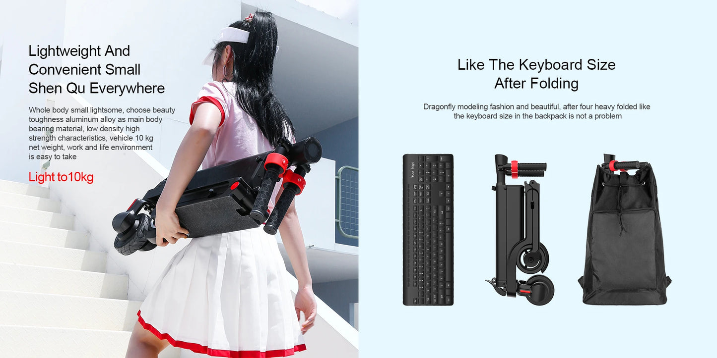 HX X6 Foldable Electric Scooter With Powerful Motor