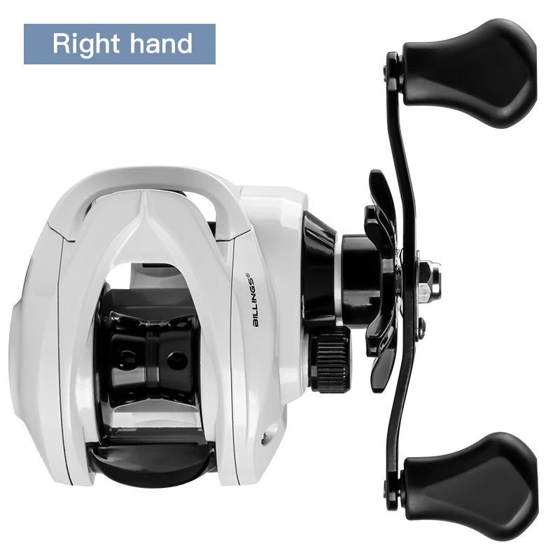 Billings Aluminum Baitcasting Reel For Freshwater Saltwater Fishing