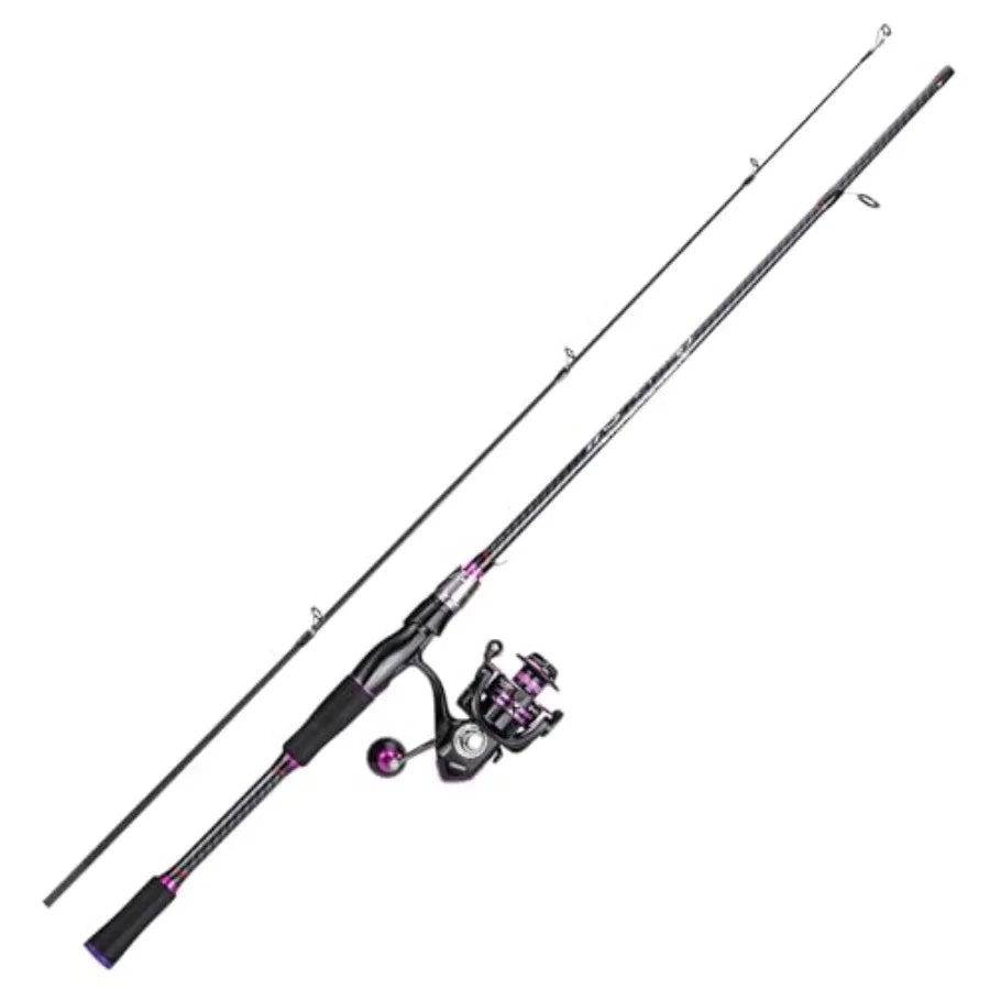 Spinning Fishing Rod And Reel Combo For Freshwater Angling