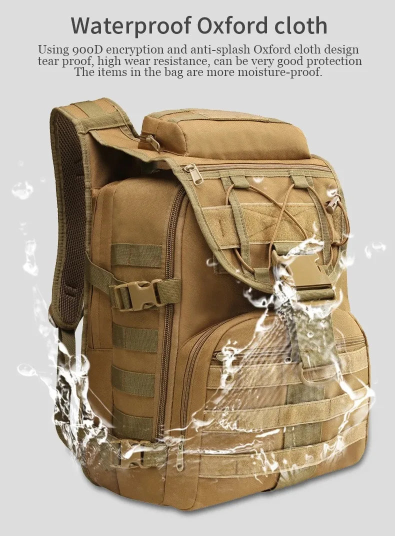ReFire Gear Tactical Backpack For Hiking Camping And Outdoor Sports