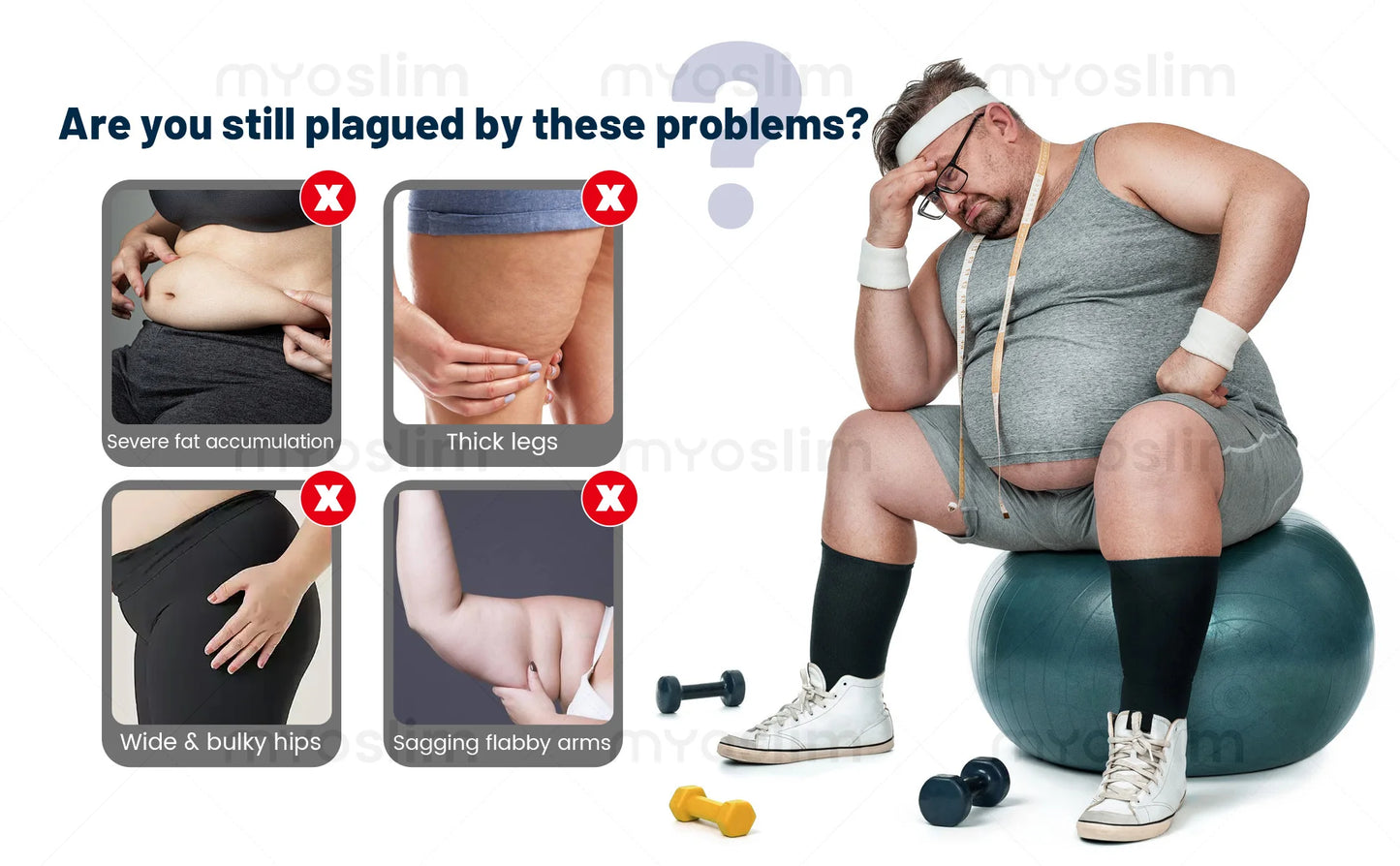 MYOSLIM High-Intensity EMS Sculpting Device For Body Contouring