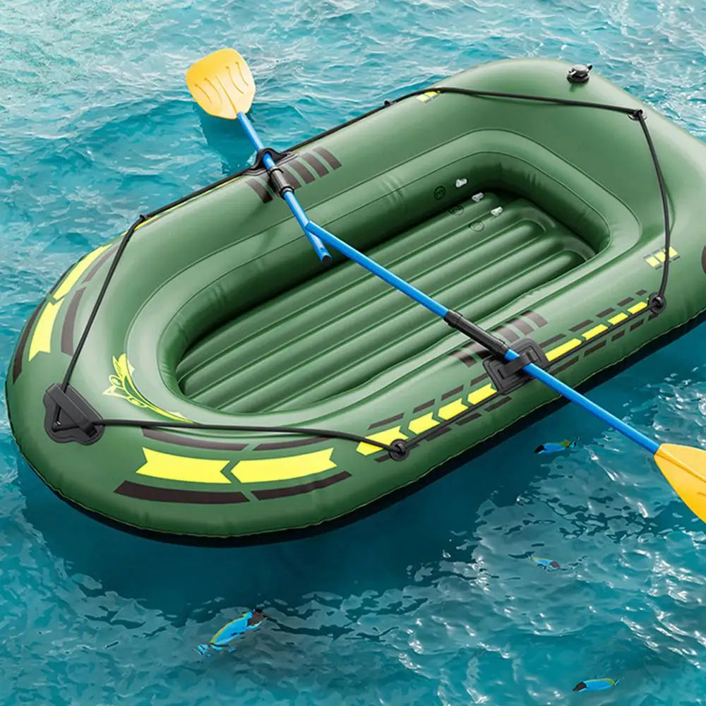 Portable Inflatable Fishing Kayak And Raft With Oars Pump
