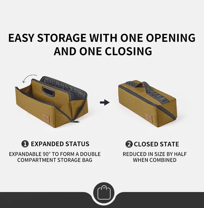 Naturehike Folding Camping Tool Storage Bag for Outdoor Gear