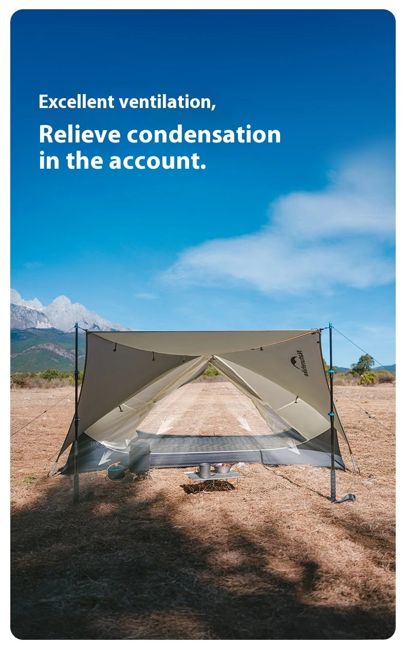 Naturehike Mongar Lightweight Waterproof Three Season Camping Tent