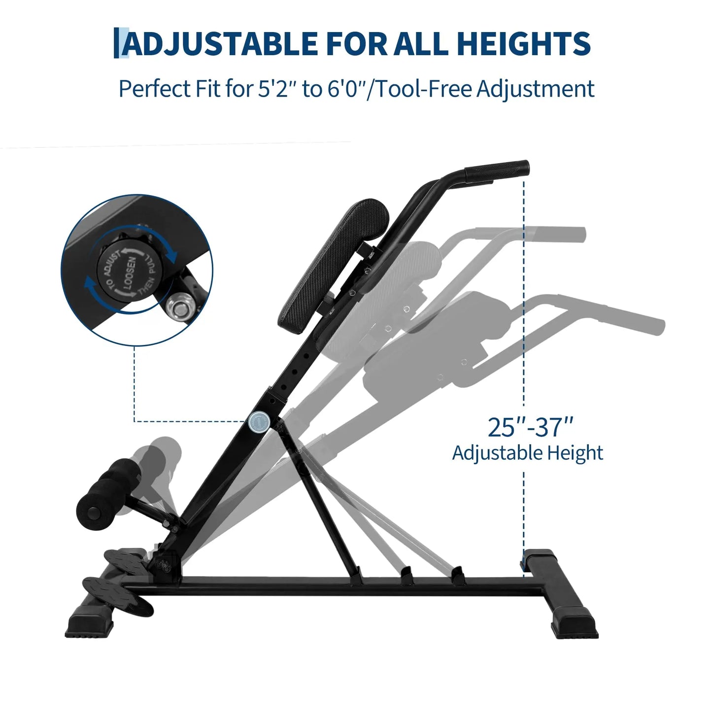 HiMiss Multifunctional Roman Chair Hyperextension Bench
