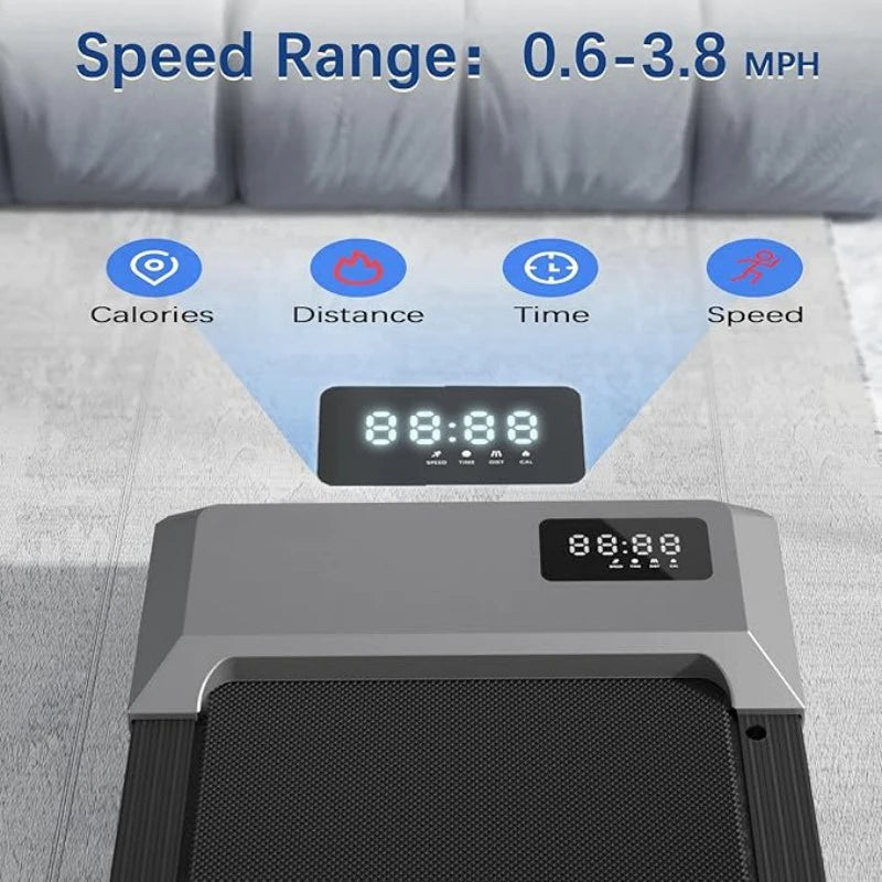 Superun 2.5HP 300lb Capacity Treadmill 2in1 Walking Running Machine