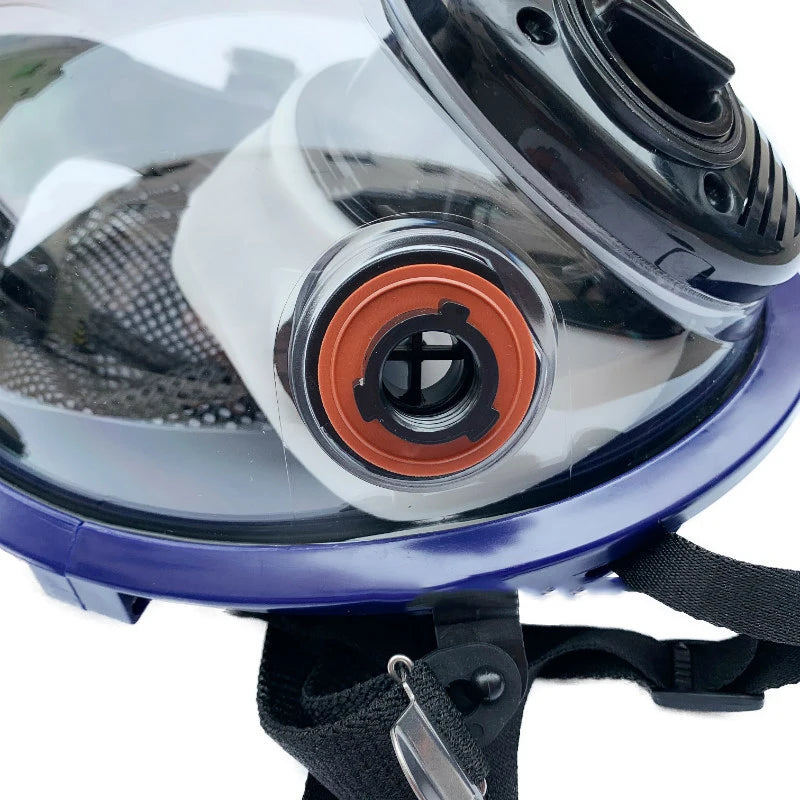 Professional Full Face Respirator With Activated Carbon Filter