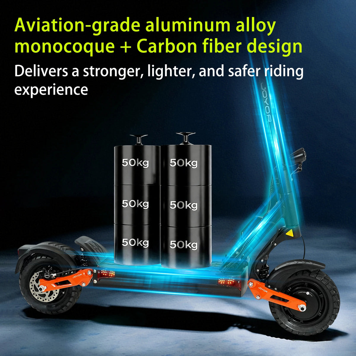 2000W Dual Motor Electric Scooter for Adults With Extended Range