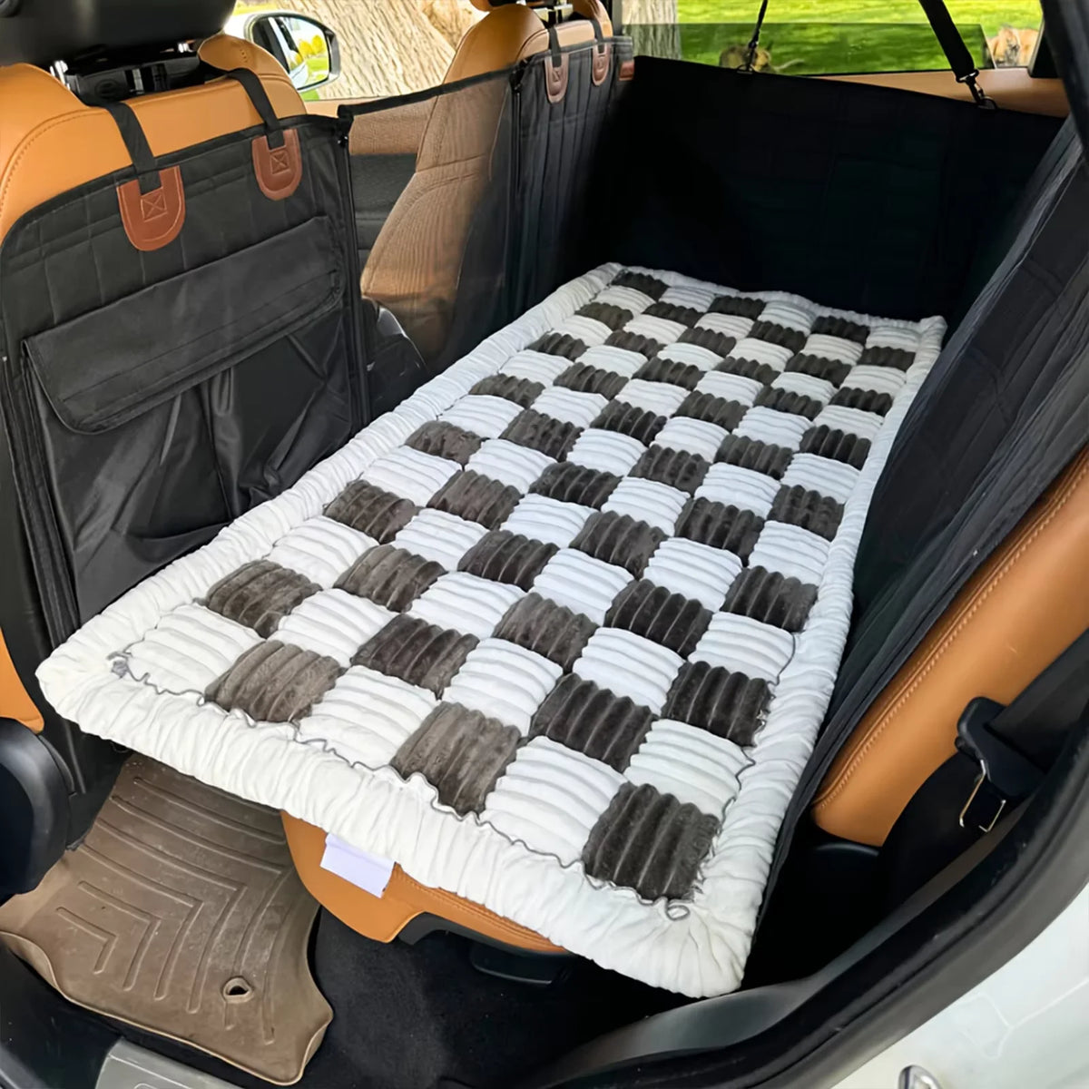 Waterproof Coral Fleece Pet Bed Mat and Car Seat Cover