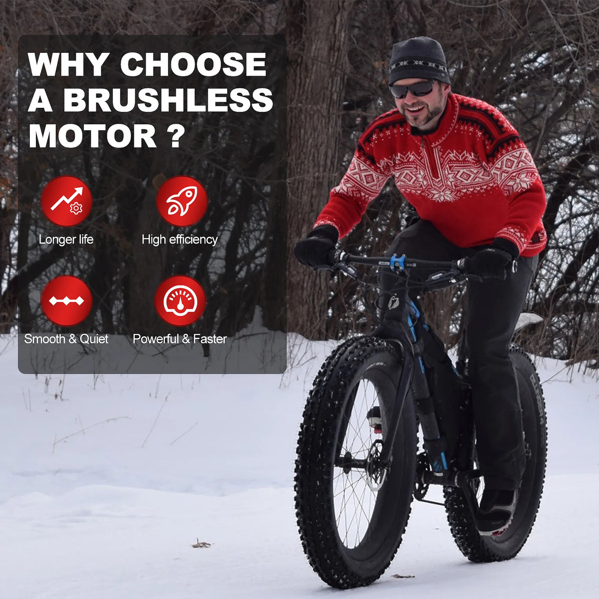 BAFANG 750W Fat Tire Ebike Rear Hub Motor Conversion Kit