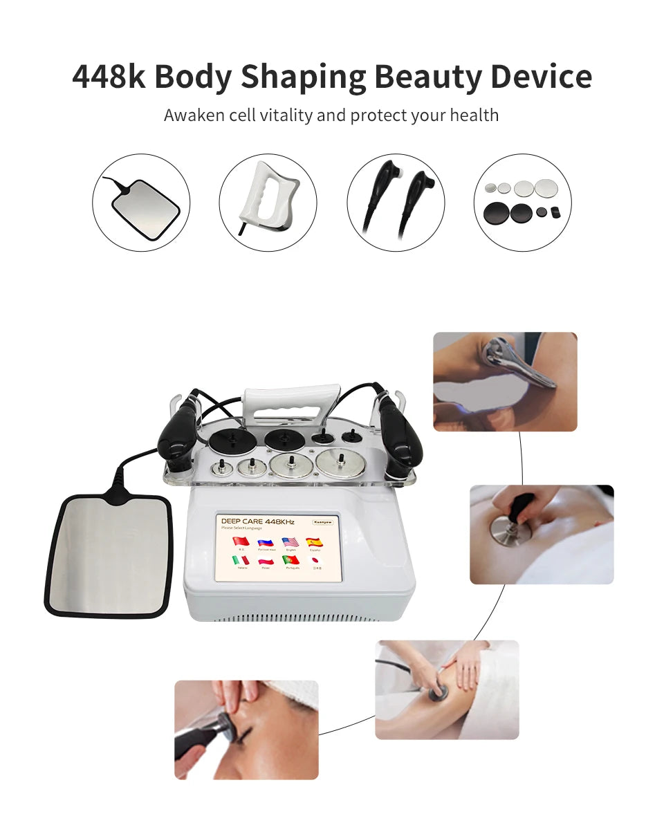 Radio Frequency Body Sculpting Massage Device For Firming And Relief