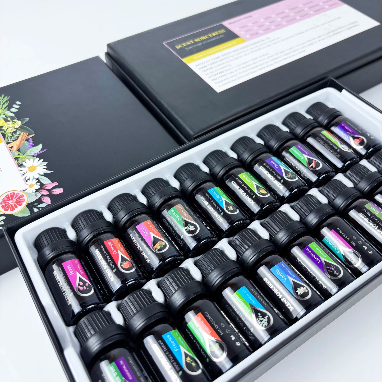 20Pcs/Set Classic Brand Essential Oil Set Lavender Eucalyptus Sweet Orange Lemon Aromatherapy Essential Oils Exclusive Formula
