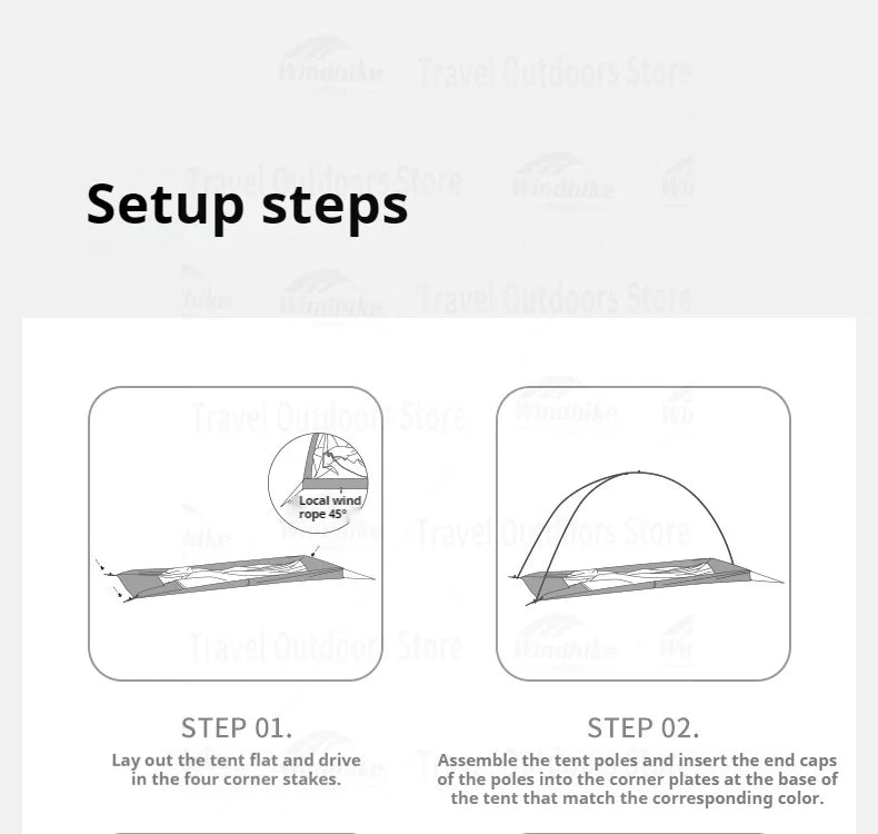 Naturehike Star Trail EXT Ultralight Camping And Backpacking Tent