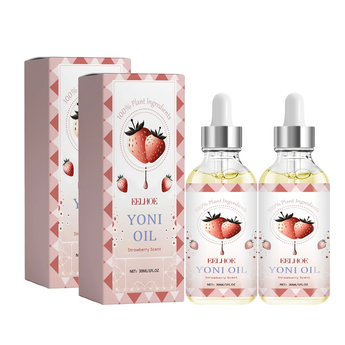 EELHOE Women's Intimate Care Essential Oil Set Odor Itching Firming