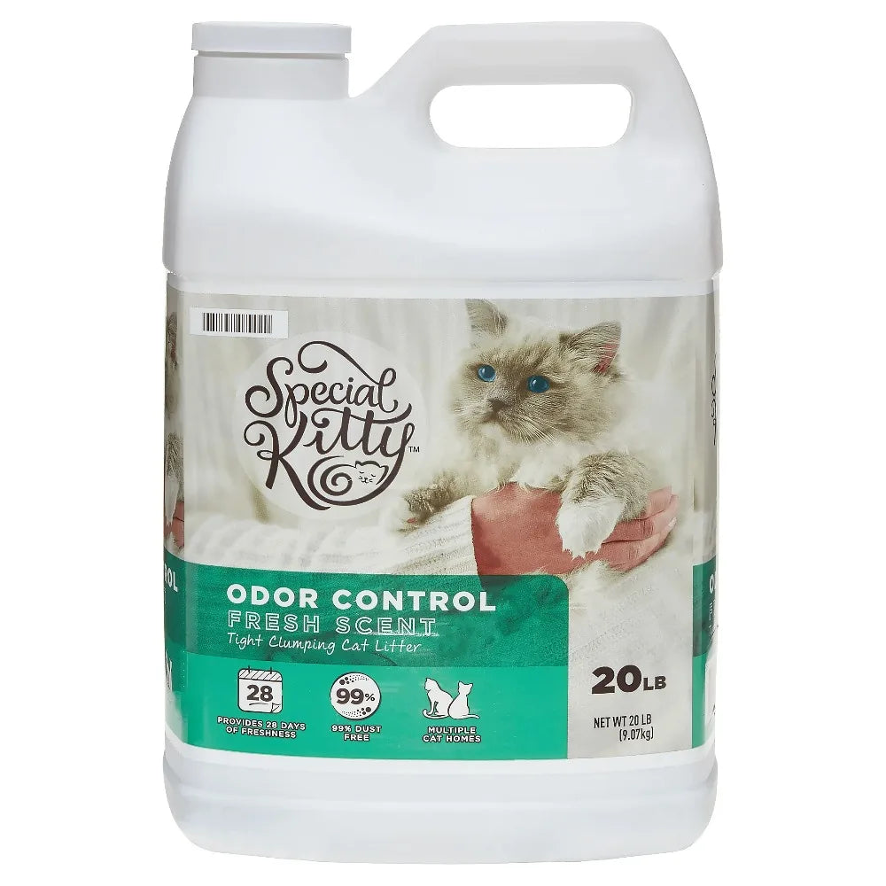 Special Kitty Fresh Scent Clumping Cat Litter With Odor Control
