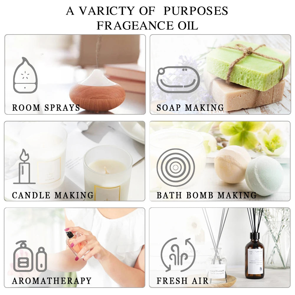 MAYJAM Pure Essential Oil Kit For Diffusers And Aromatherapy