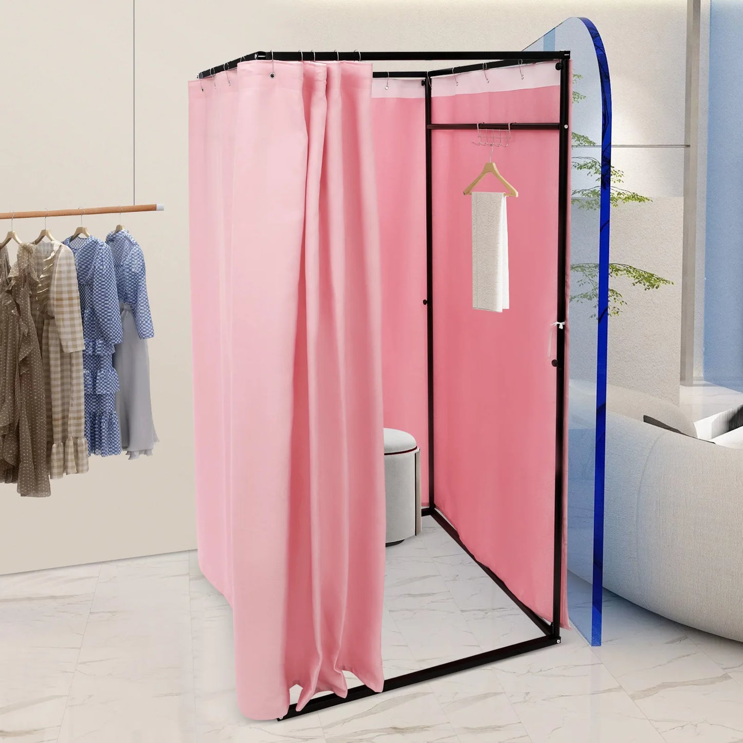 Portable Instant Privacy Changing Room Tent For Clothing Stores And Camping