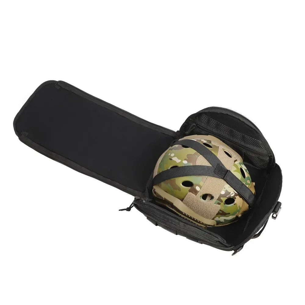 SMHXIANGQIANJIN Tactical Helmet Backpack with Molle Storage Pouch