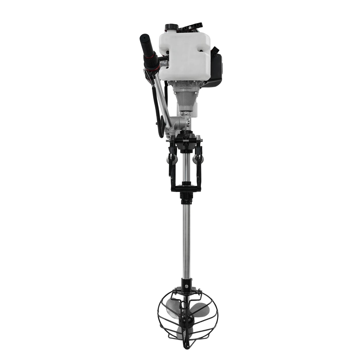 Bymaocar 4.0HP Gasoline Outboard Motor Air Cooled Single Cylinder Engine