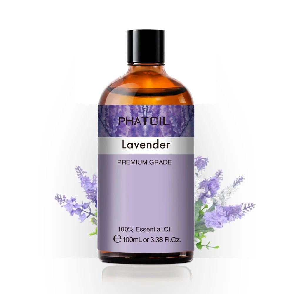 PHATOIL Pure Essential Oils For Skin Care Rose Lemon Lavender