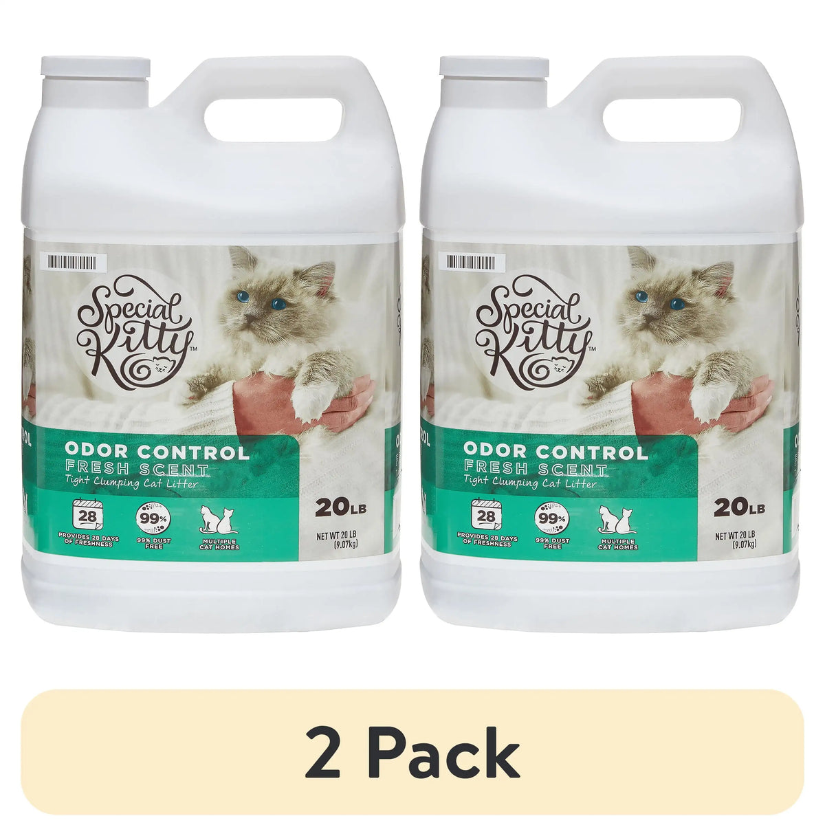 Special Kitty Fresh Scent Clumping Cat Litter With Odor Control