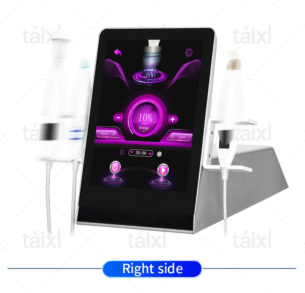 Cold Hot Plasma 8in1 Facial Machine Diamond Stamp Ozone Skin Rejuvenation Anti-Aging Acne Treatment RF Lifting Beauty Equipment