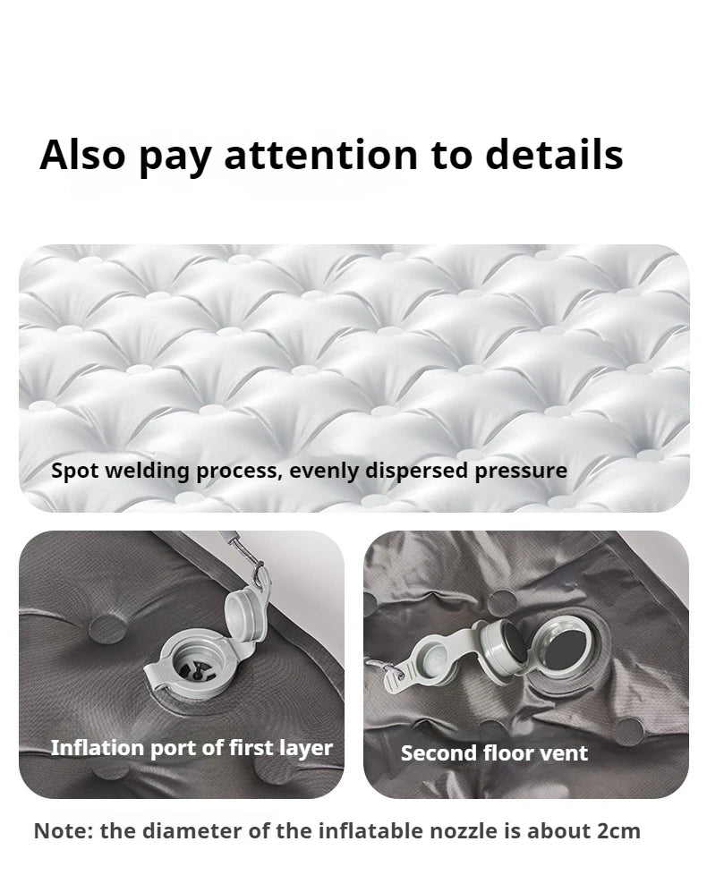 Naturehike R-Value 6.5 Inflatable Camping Mat Outdoors