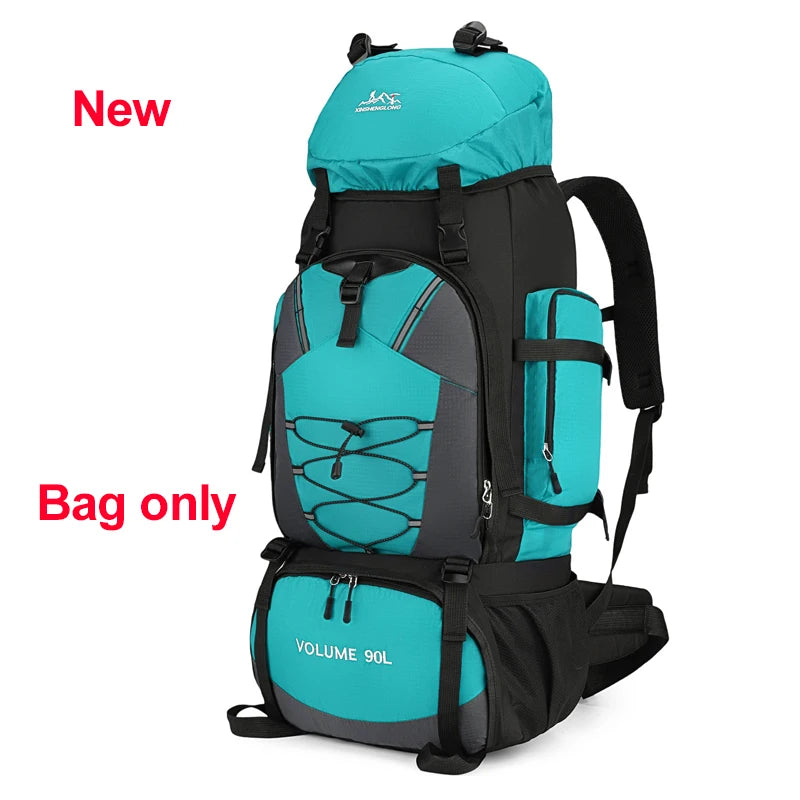 Scione Waterproof Hiking Backpack Large Capacity For Trekking And Camping