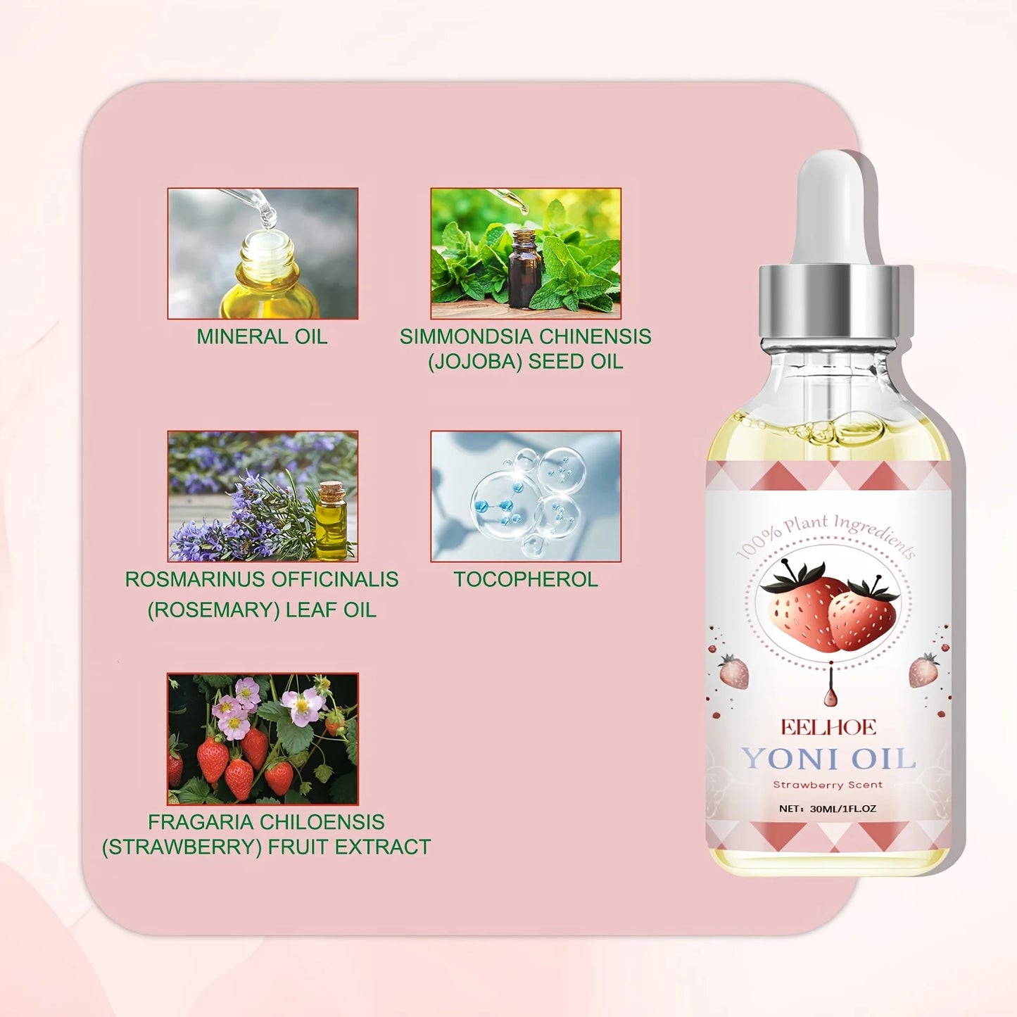 EELHOE Women's Intimate Care Essential Oil Set Odor Itching Firming