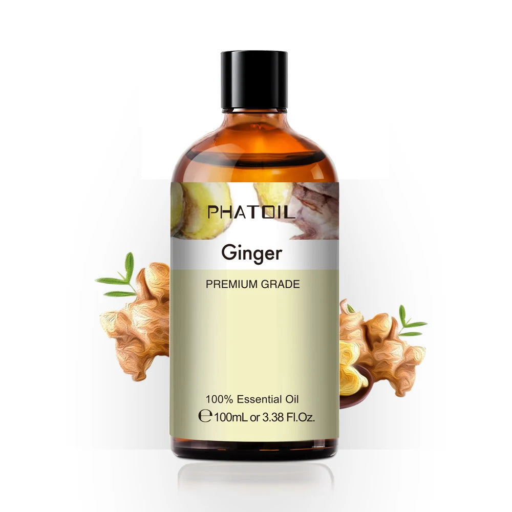 PHATOIL Pure Essential Oils For Skin Care Rose Lemon Lavender