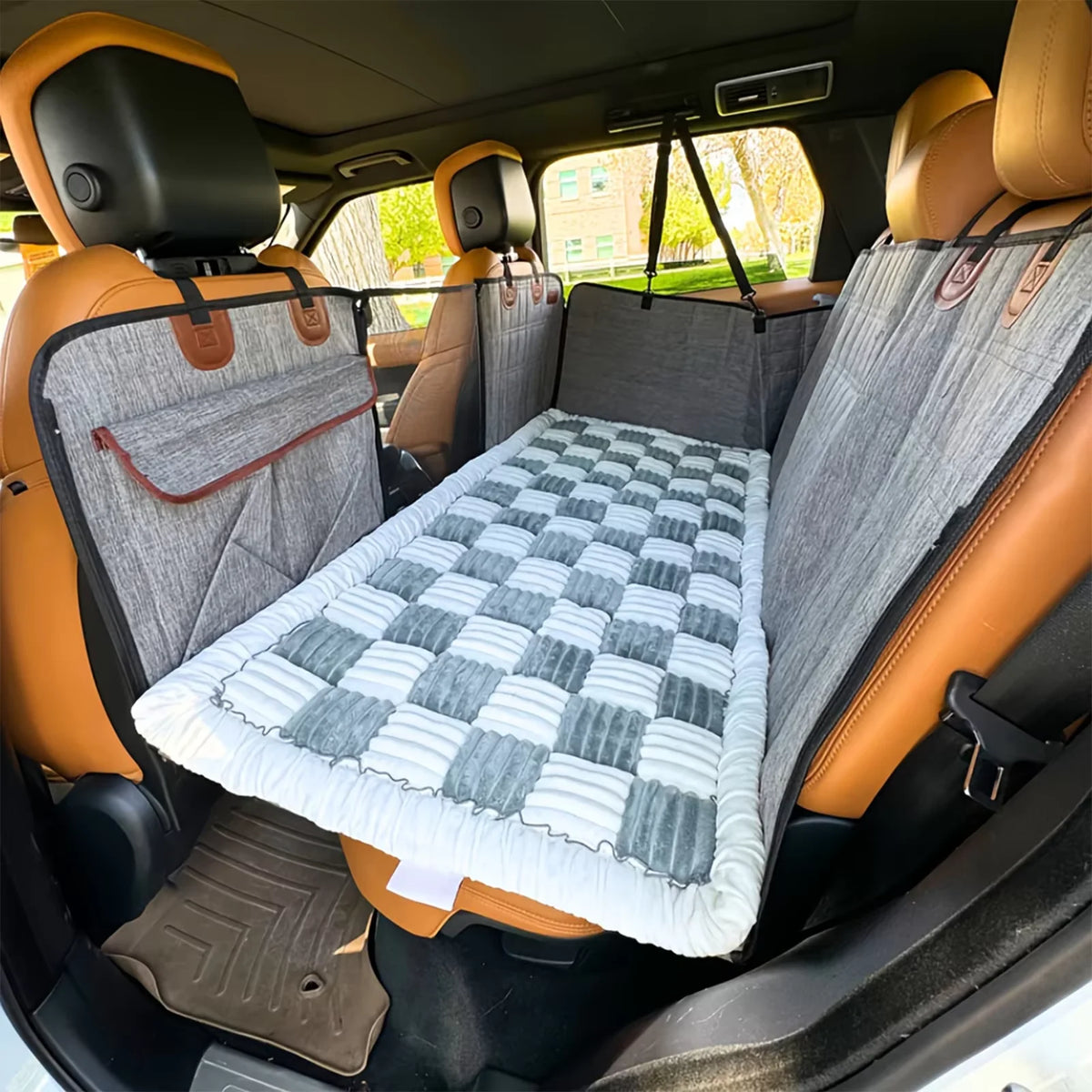 Waterproof Coral Fleece Pet Bed Mat and Car Seat Cover