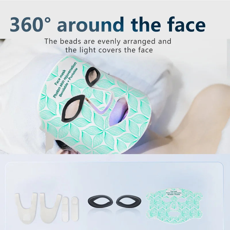 UBilli Near Infrared LED Face Mask 850nm Anti Aging