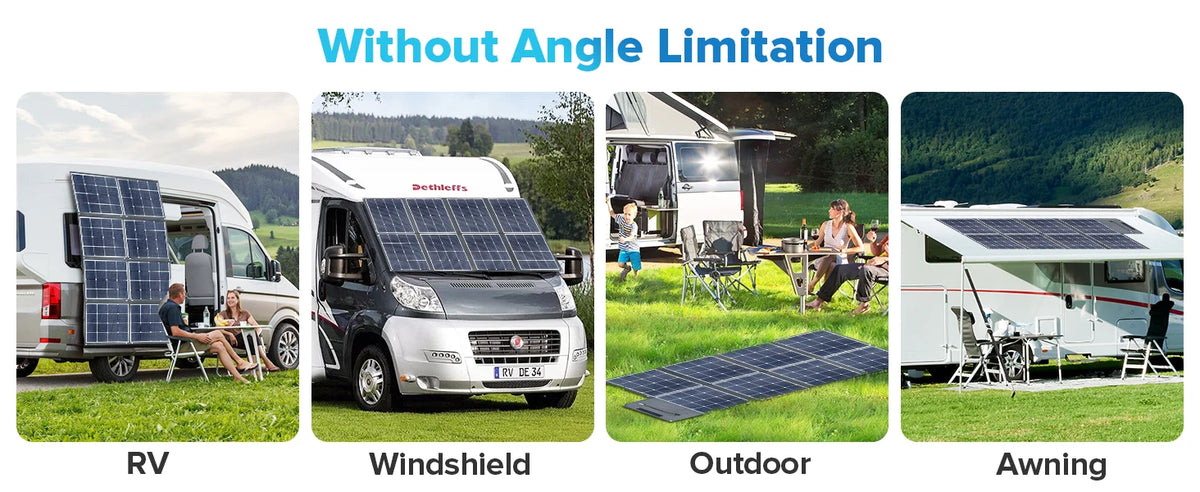 Renogy Foldable Portable Solar Panel Charger For RV Camping