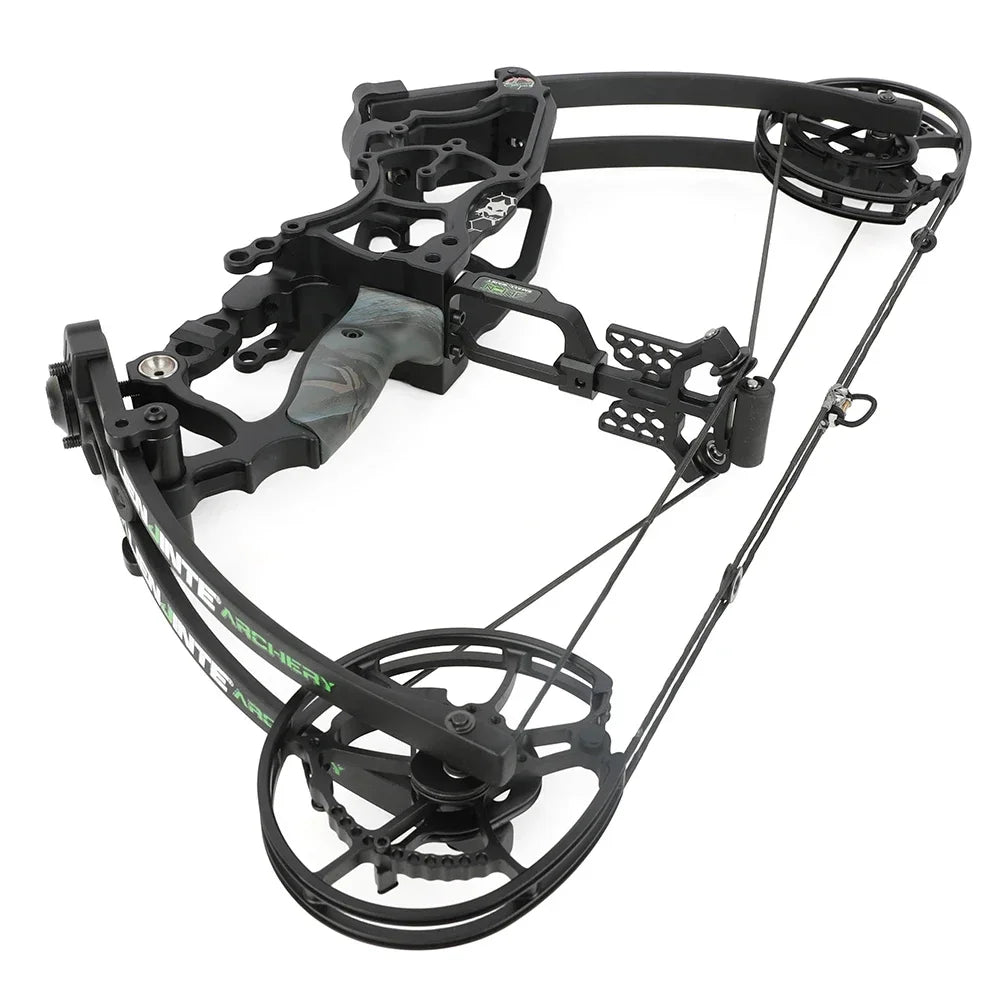 Adjustable Compound Bow And Arrow Set For Hunting And Archery