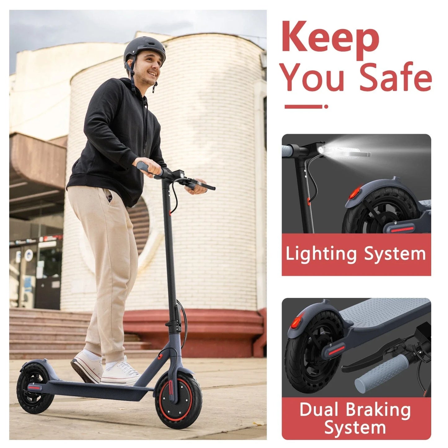 Ladped LP80 Electric Scooter Foldable Urban Commuter