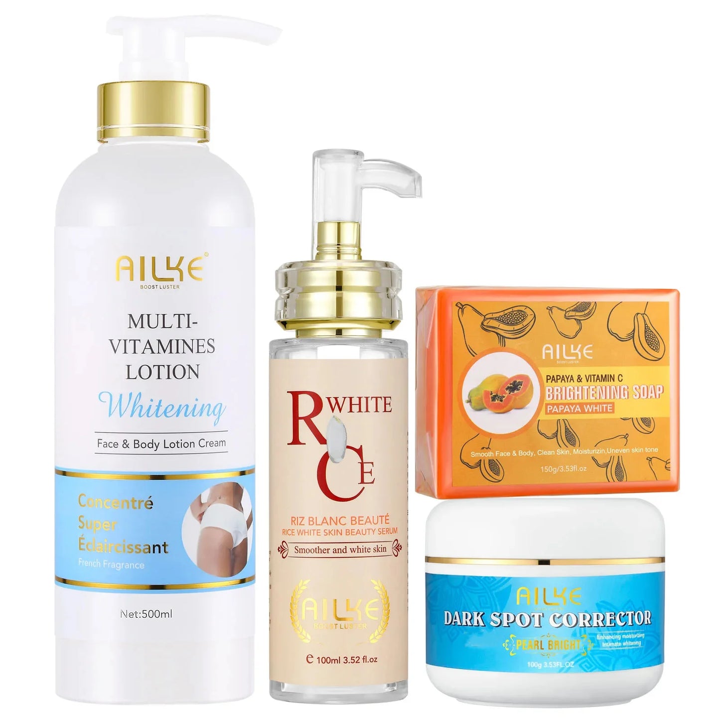 Ailke Multi Vitamin Whitening Body Lotion Enhances Radiant Skin Tone