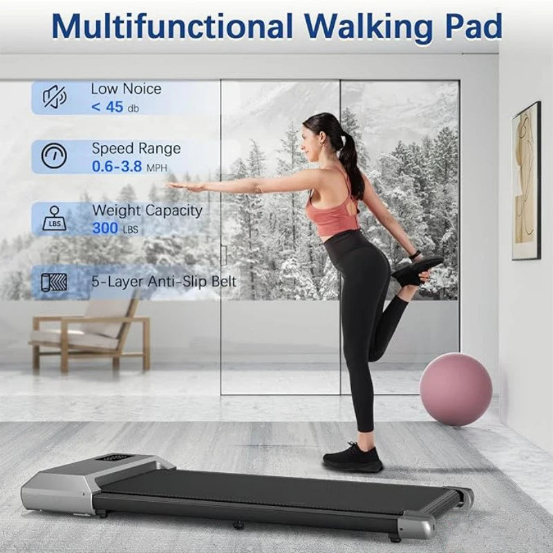 Superun 2.5 HP Treadmill Home Use With LCD Display 2in1