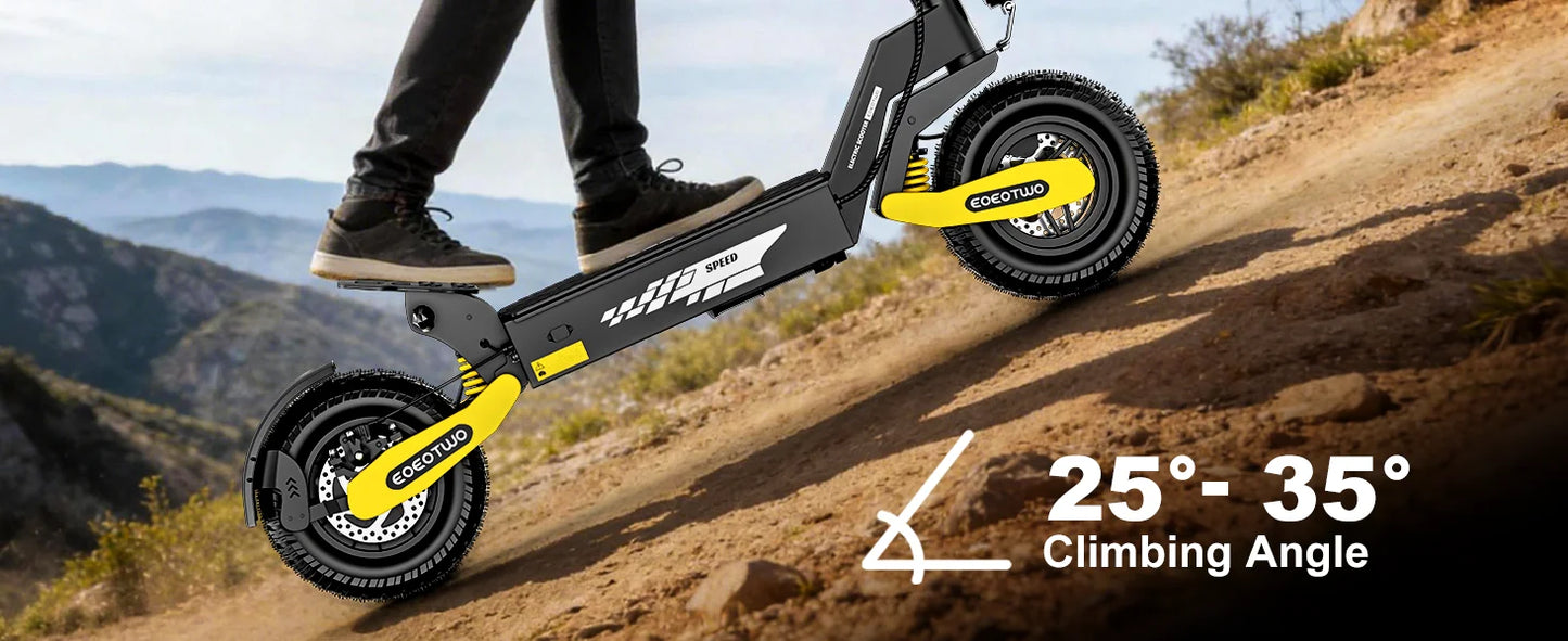 Eoeotwo 1200W Off Road Foldable Electric Scooter For Adults