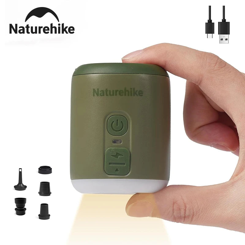 Naturehike Compact Electric Air Pump For Camping Inflatables