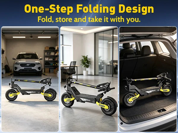Eoeotwo 1200W Off Road Foldable Electric Scooter For Adults