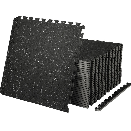 SucceBuy Interlocking EVA Foam Gym Floor Mats Waterproof Exercise Mats