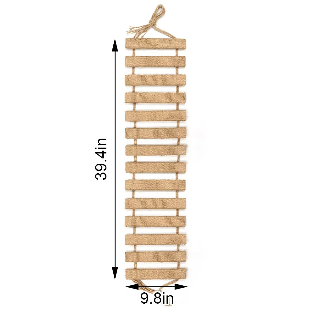 Cat Sisal Rope Bridge Ladder and Scratcher for Cage Furniture