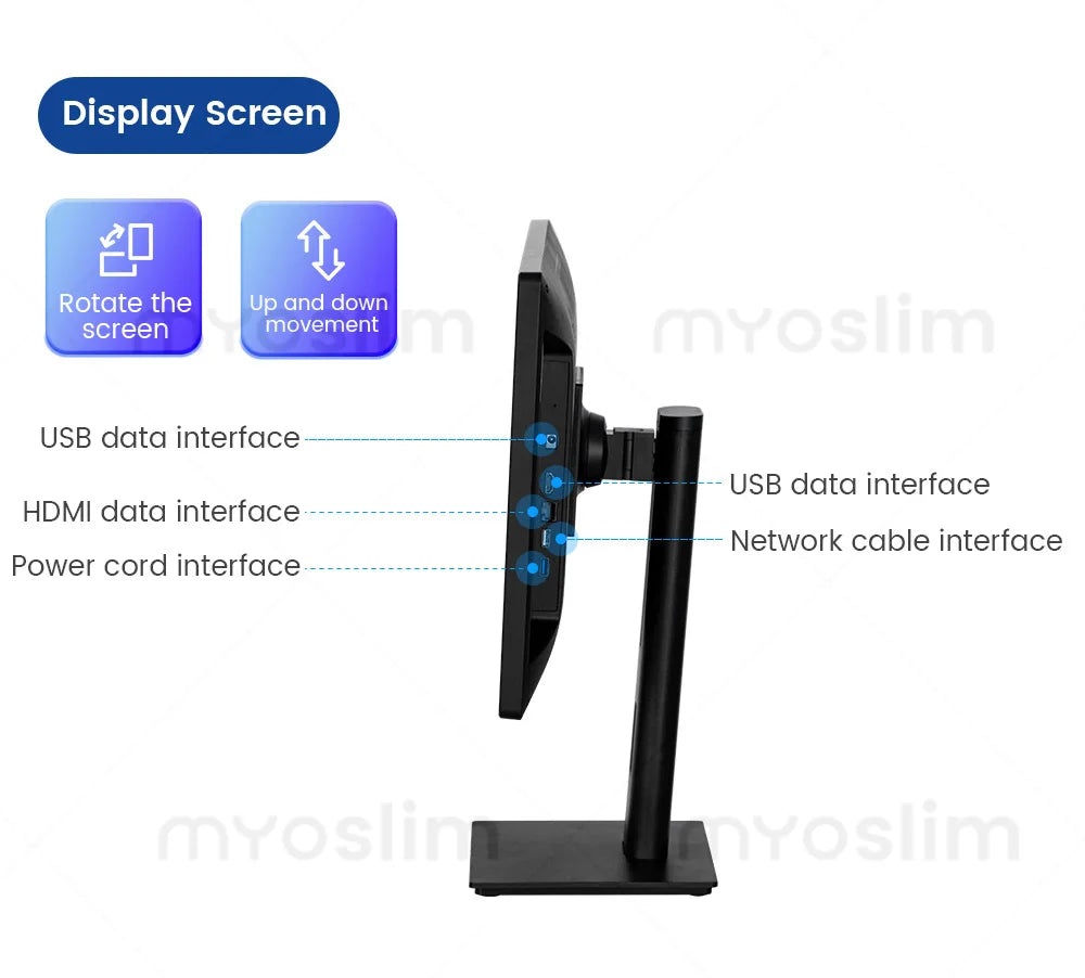 MYOSLIM 3D Pro Facial Scanner X5Pro Camera UV Skin Analysis