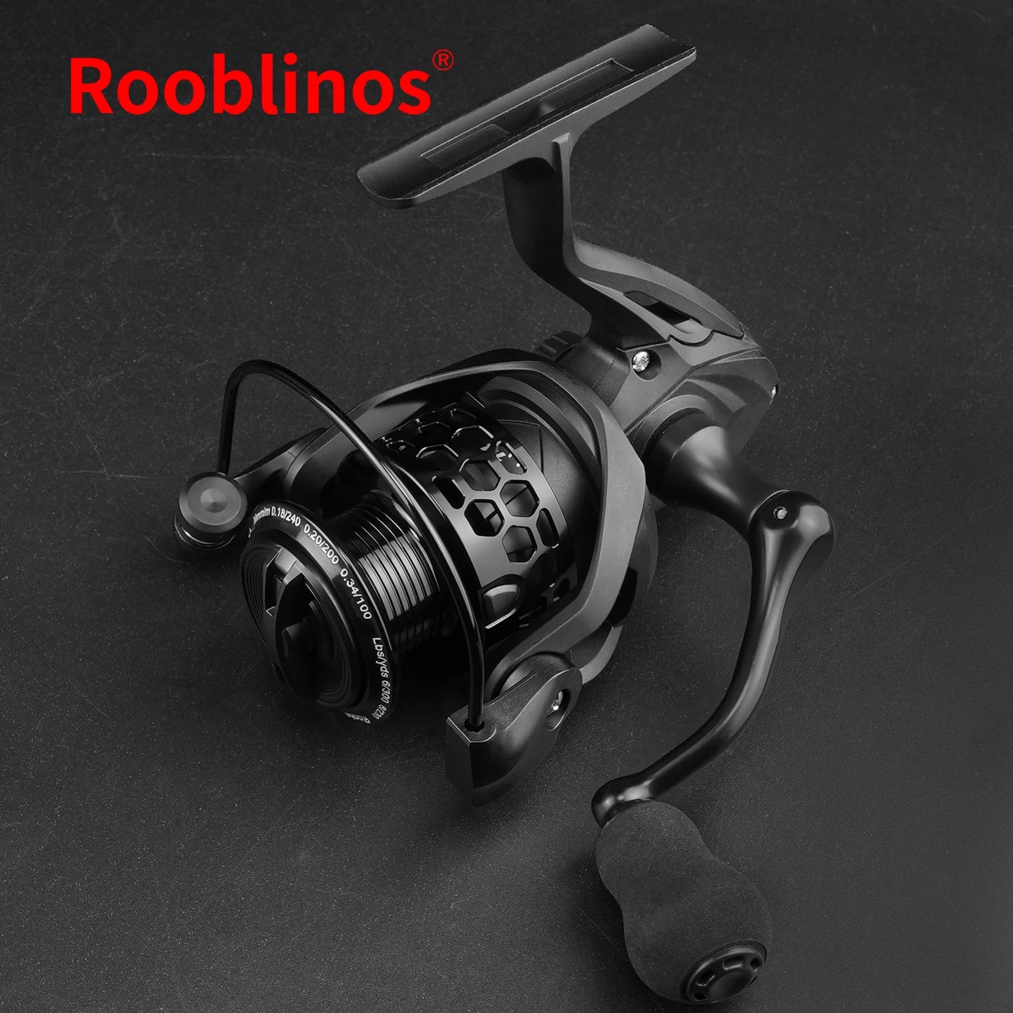 Rooblinos Universal Metal Spinning Reel For Saltwater Angling